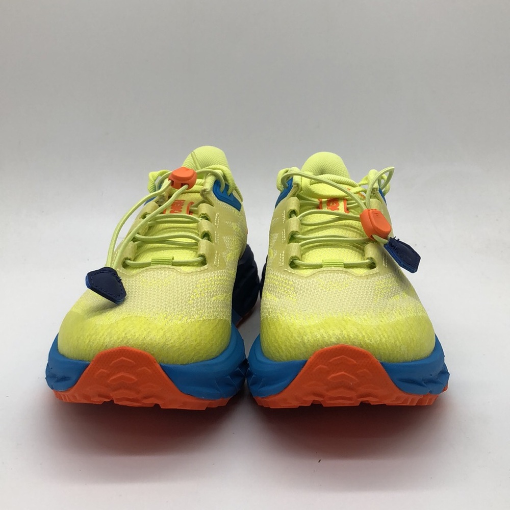 Hoka Y SpeedGoat 5 Youth Green/Blue/Orange 1134470 CGVO New with box No Lid - Picture 4 of 6